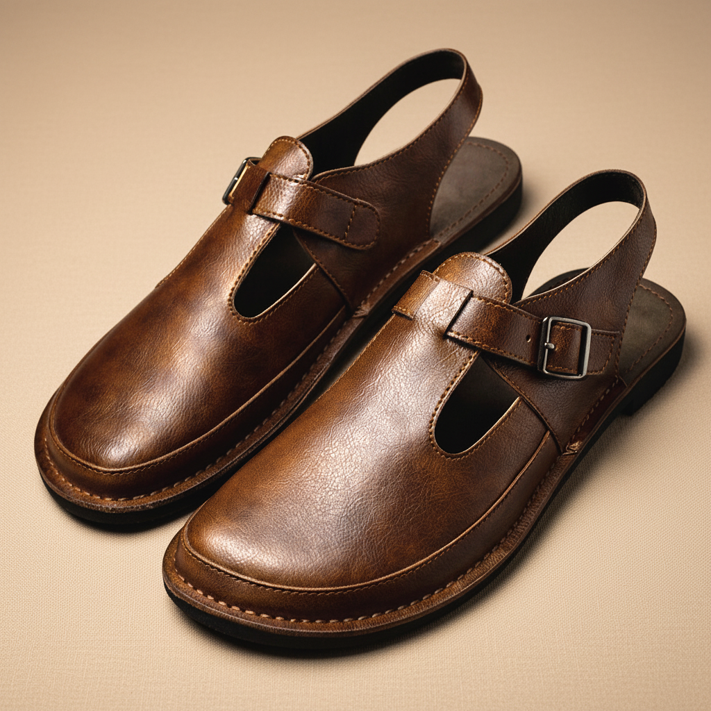 Gianluca Leather Sandals