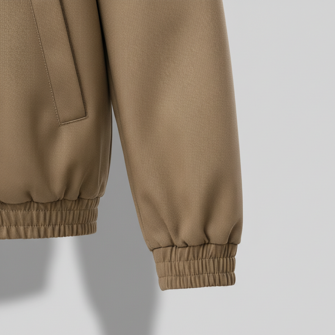 Gael Suede Bomber Jacket