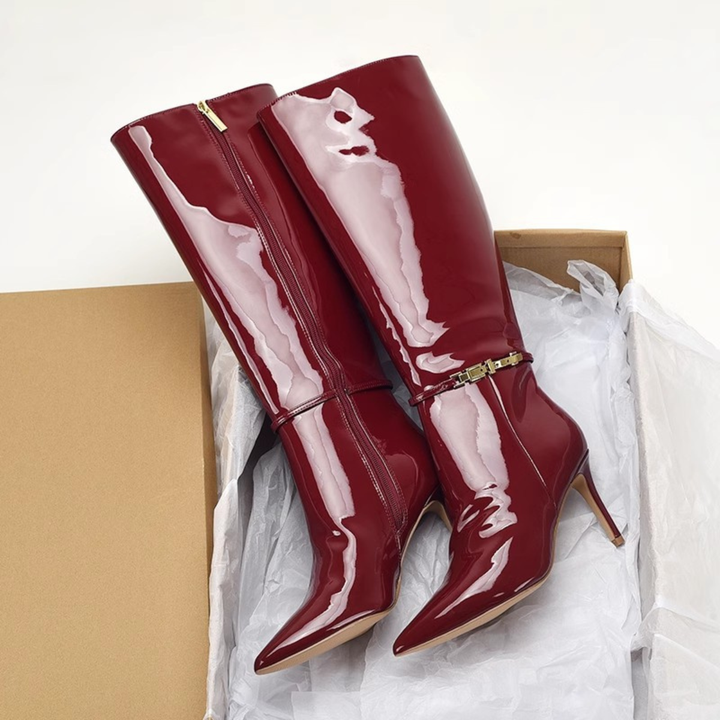 Lucia Buckle Boots