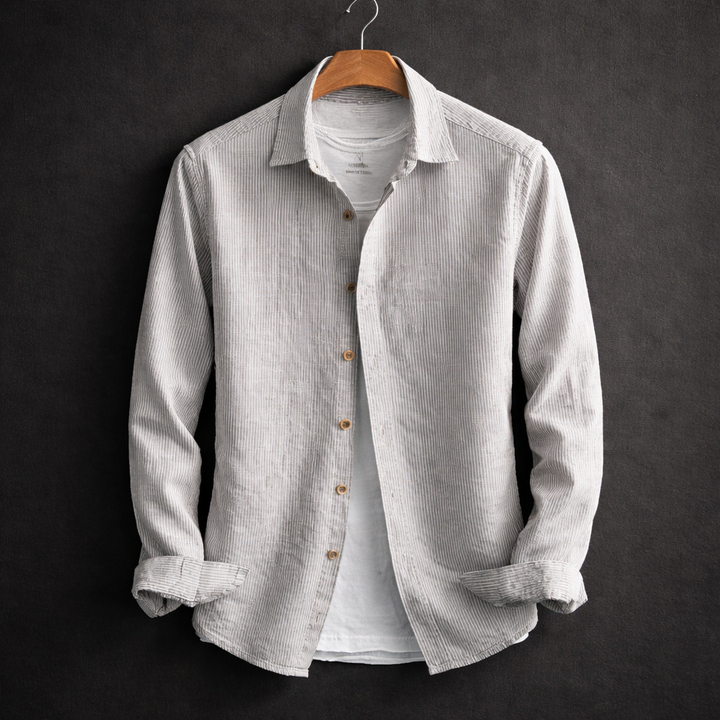 Carter Striped Button-Up