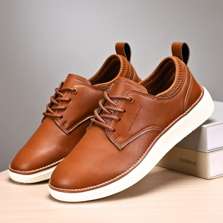 Alvoro Leather Sneakers