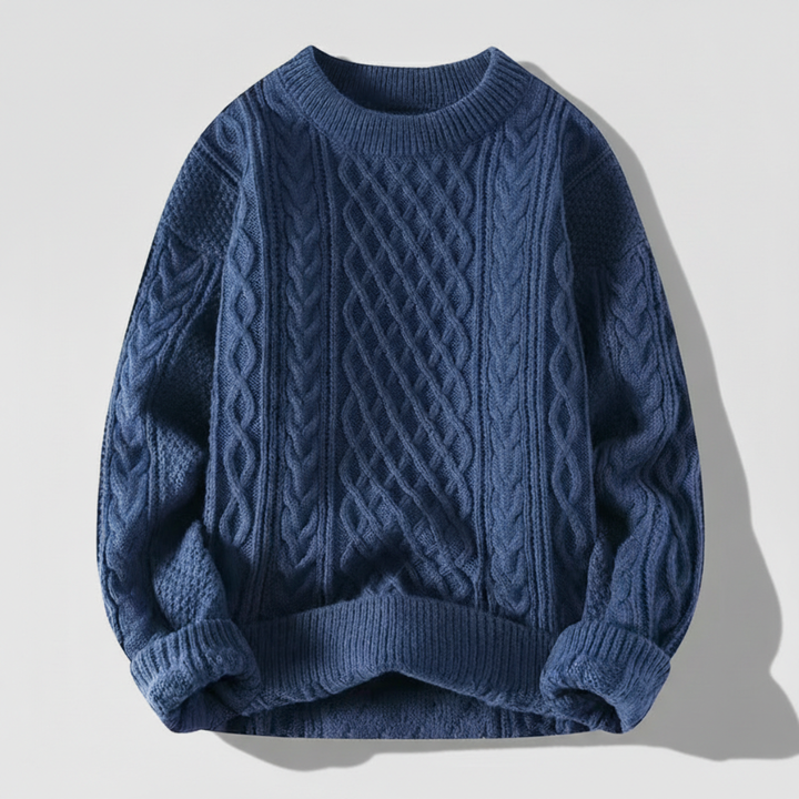 Henri Ribbed Knit Sweater