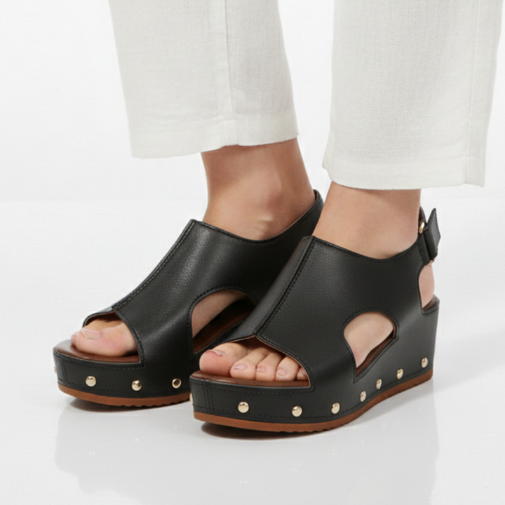 Geneva Wedge Sandals