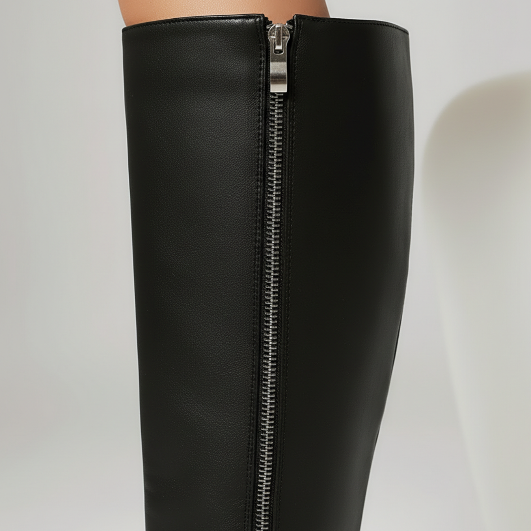 Stella Black Leather Boots