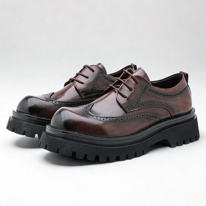 Belzano Leather Derby