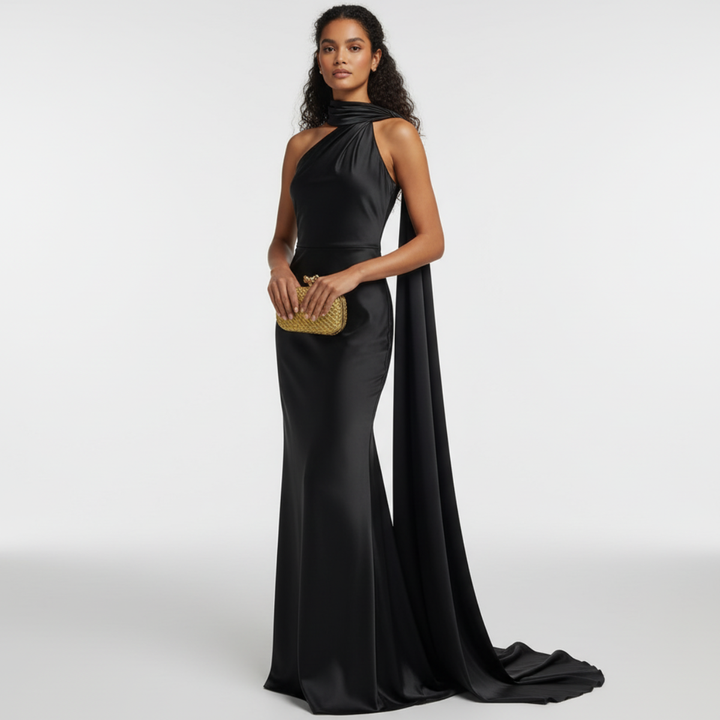 Marta Satin Gown