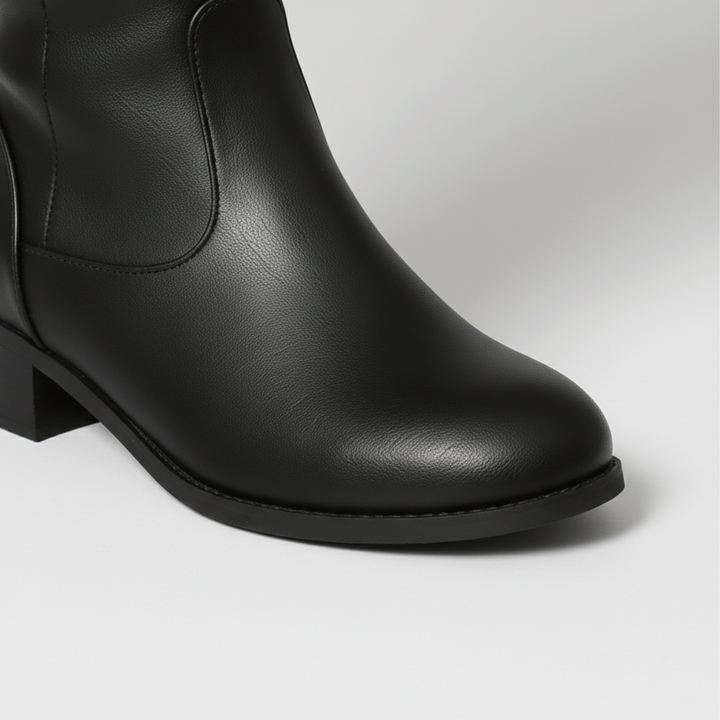 Stella Black Leather Boots