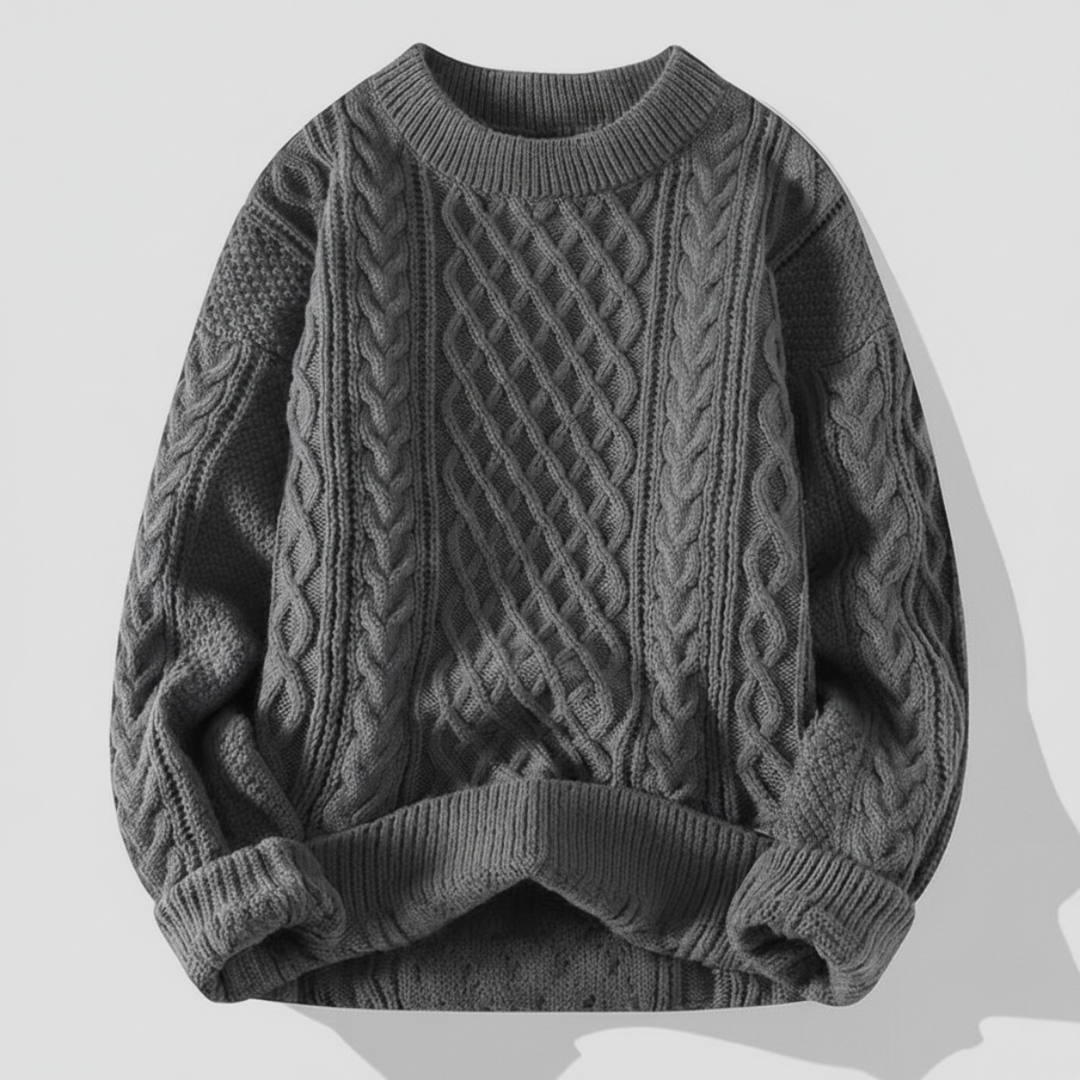 Henri Ribbed Knit Sweater