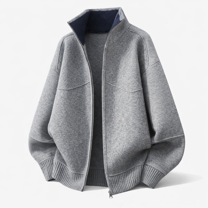 Edward Collared Knit Jacket