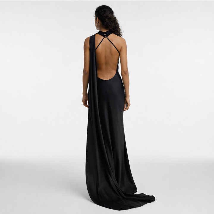 Marta Satin Gown