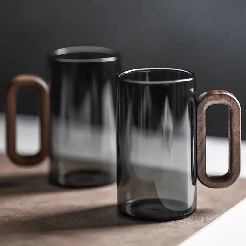 Obsidian Handle Mugs