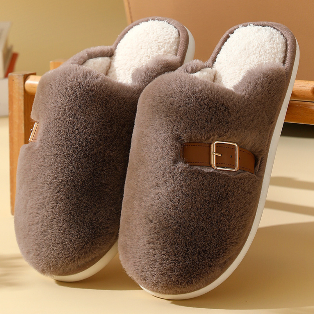 Velina Fur Slippers