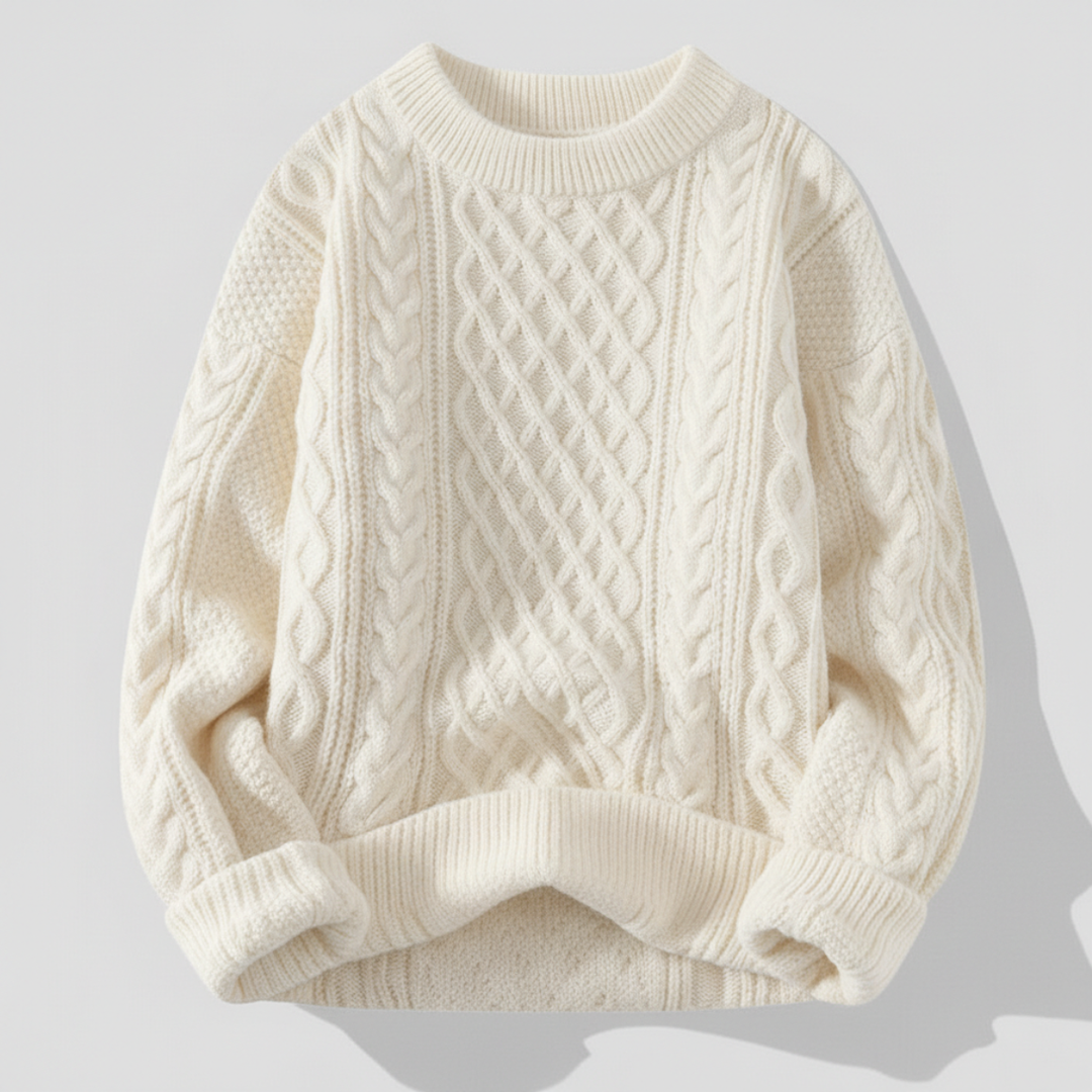 Henri Ribbed Knit Sweater
