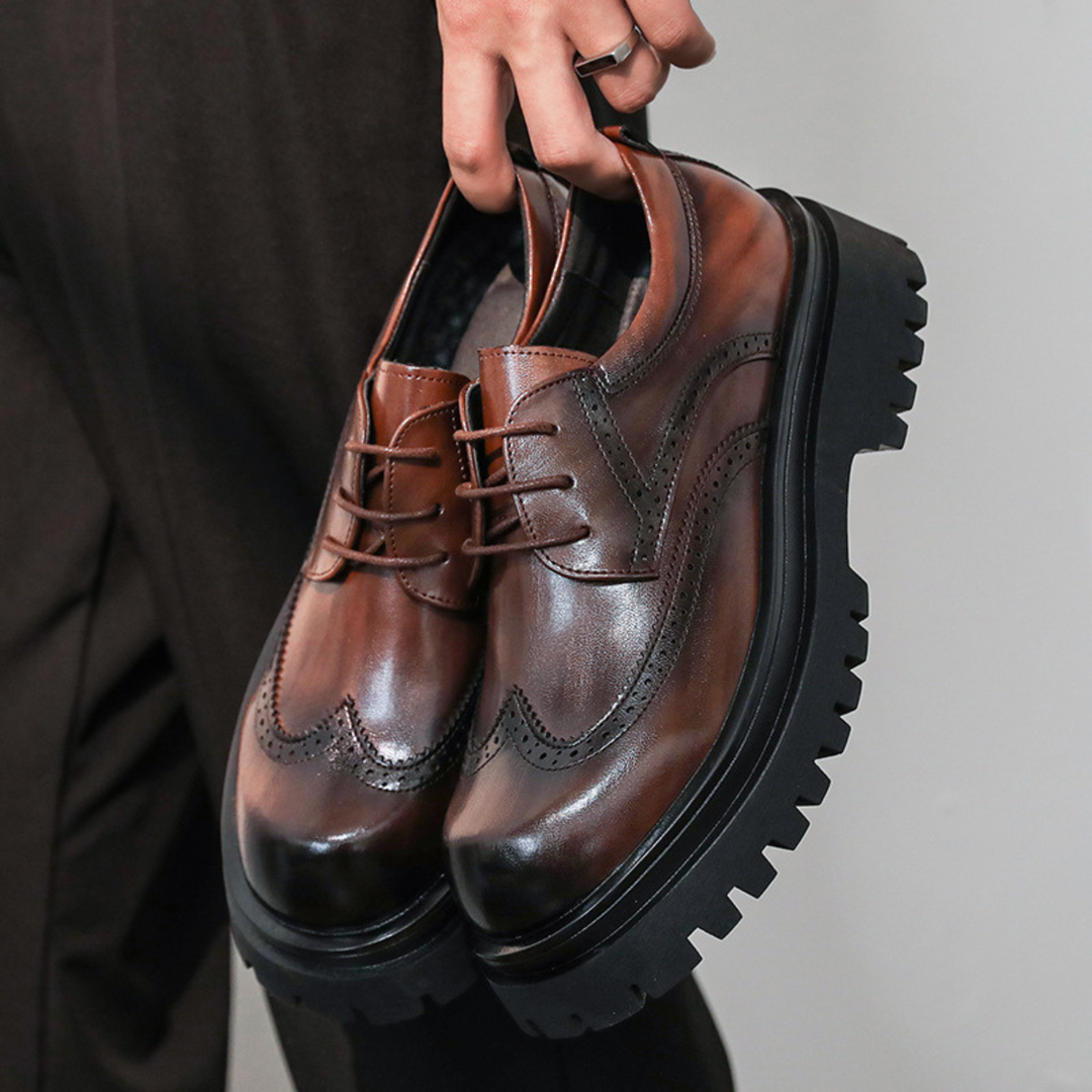 Belzano Leather Derby