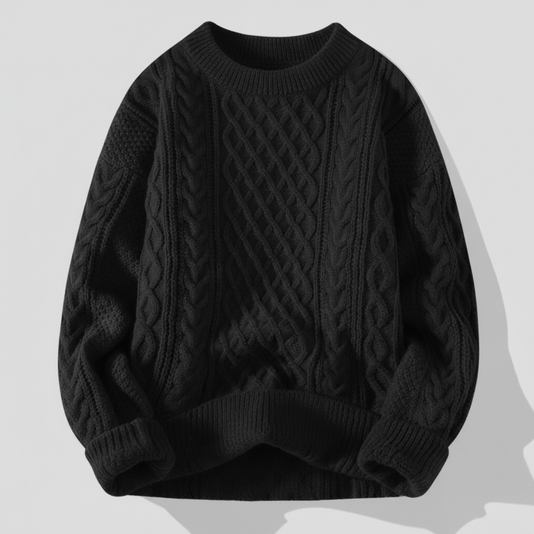 Henri Ribbed Knit Sweater