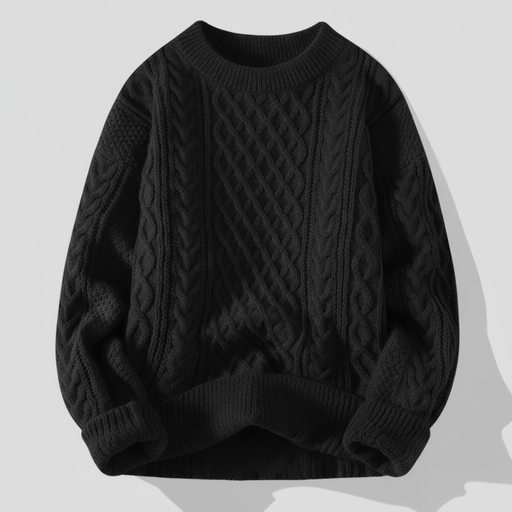 Henri Ribbed Knit Sweater
