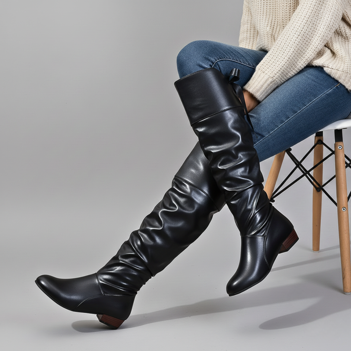 Vionne Leather Boots