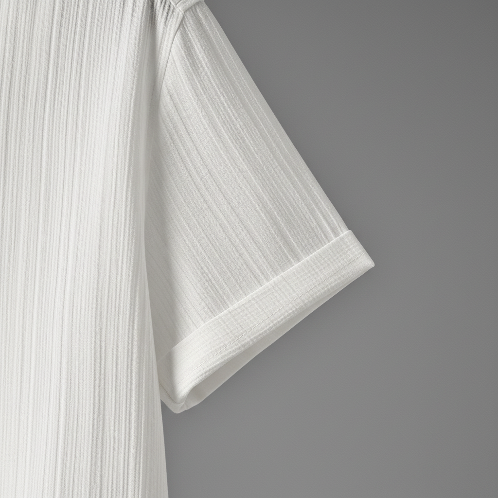 Portofino Textured Set — sleeve cuff detail