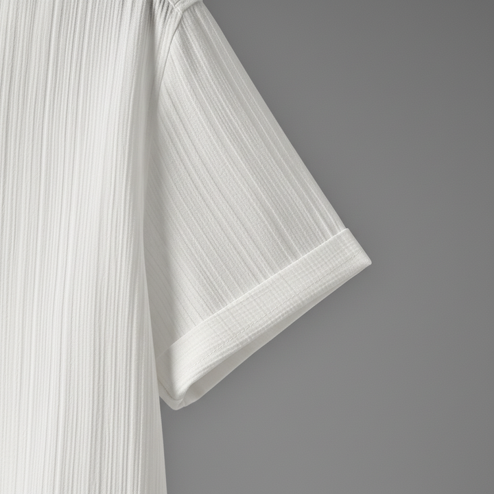 Portofino Textured Set — sleeve cuff detail