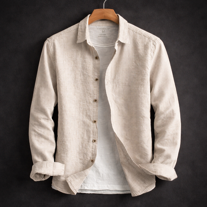 Carter Striped Button-Up