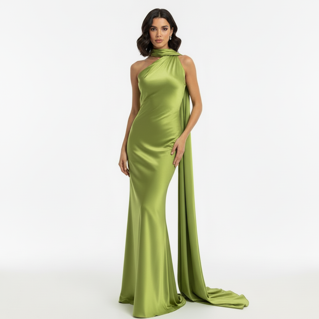 Marta Satin Gown