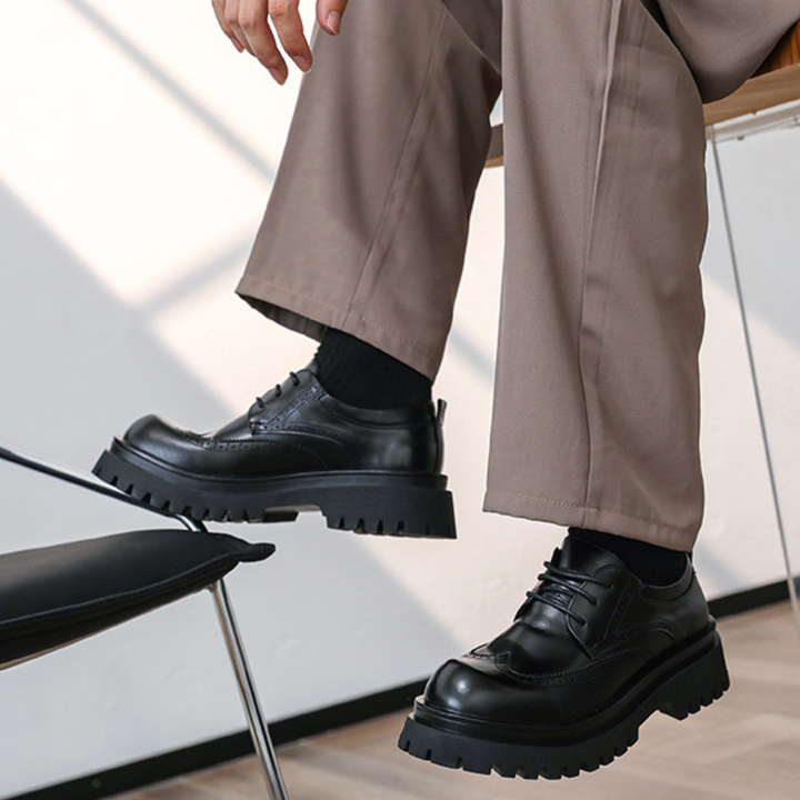 Belzano Leather Derby