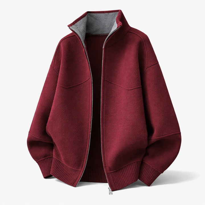 Edward Collared Knit Jacket