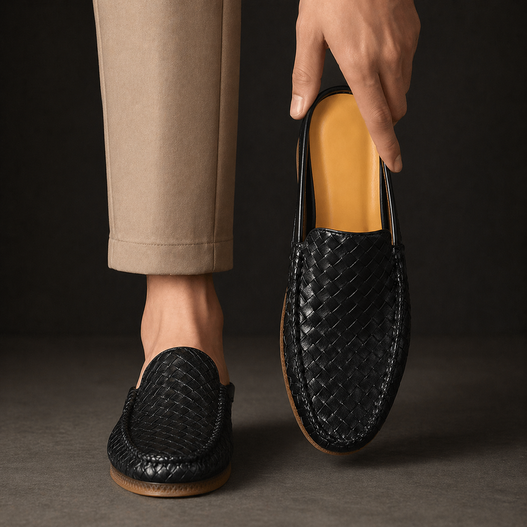 Belmont Woven Mules