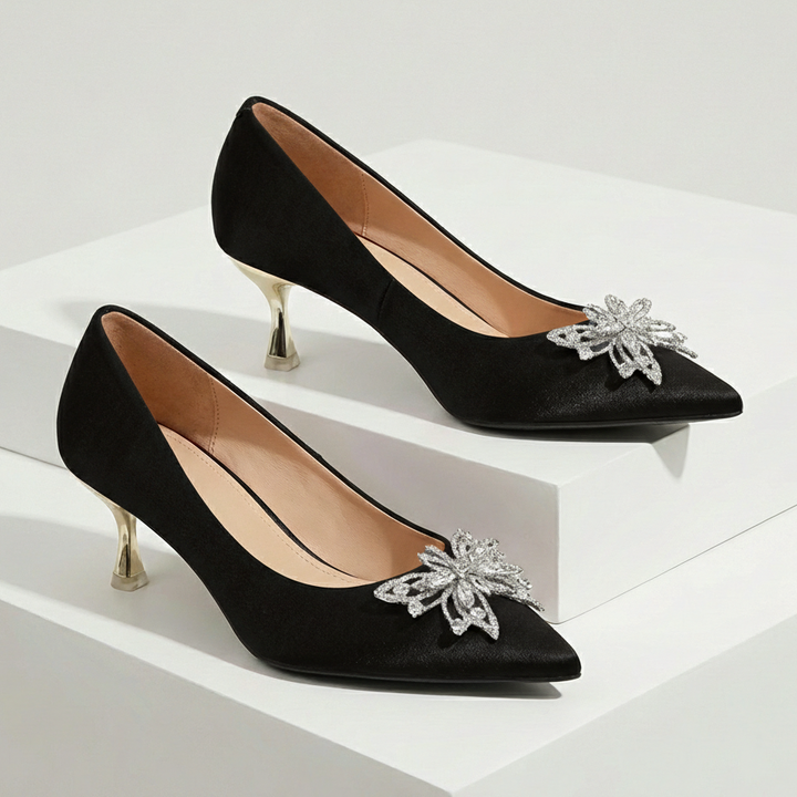 Alexandria Rhinestone Heels