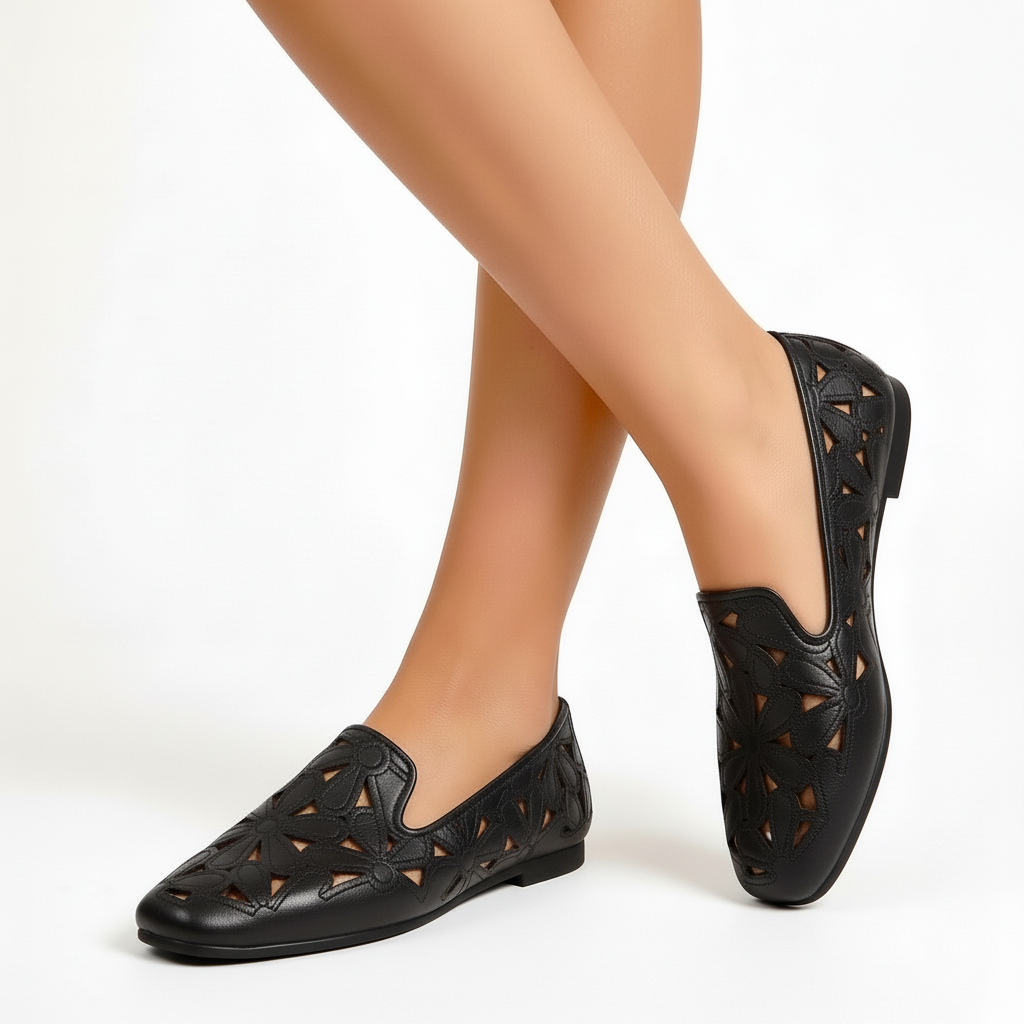 Claudine Floral Loafers