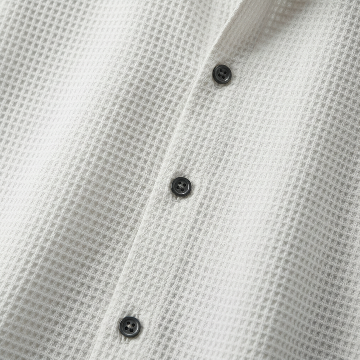 Monaco Waffle Button-Up