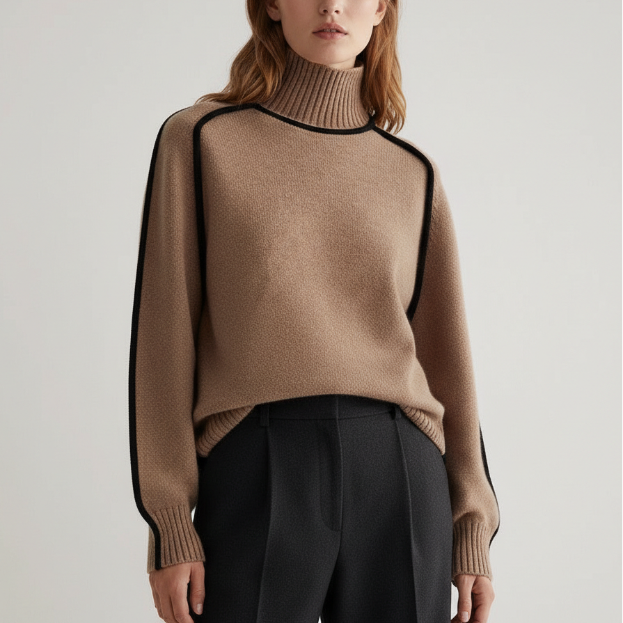 Madison Knit Turtleneck Sweater