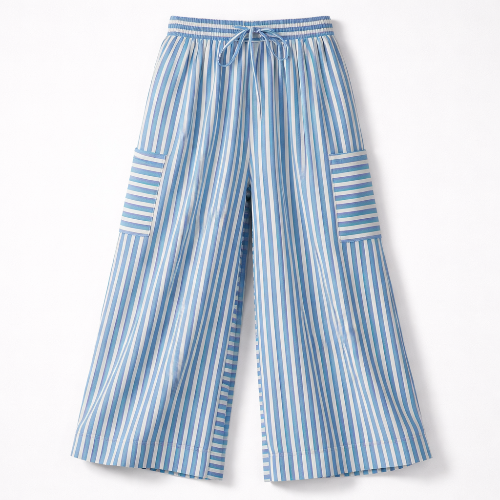 Leonie Striped Pants