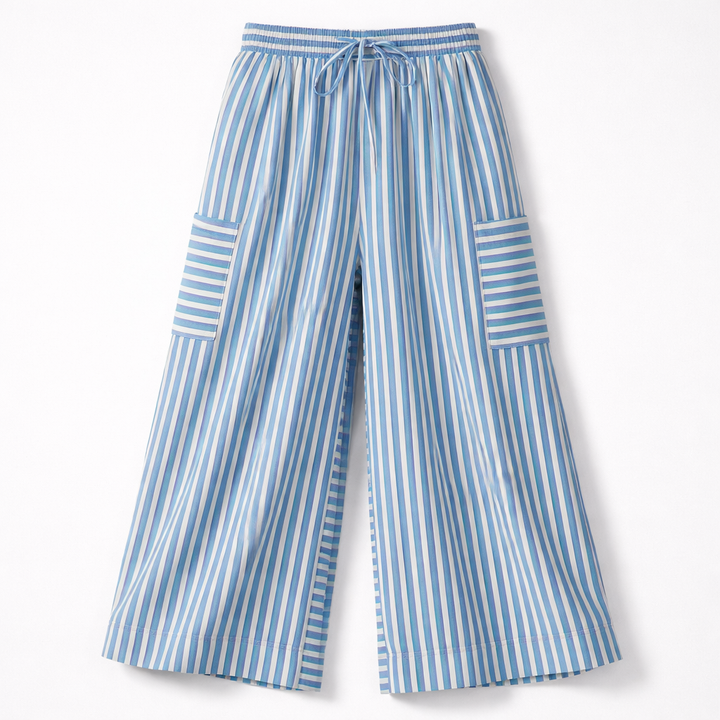 Leonie Striped Pants