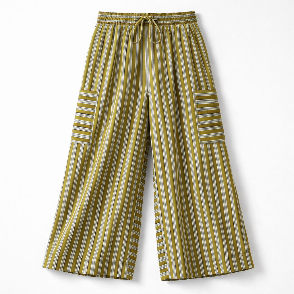 Leonie Striped Pants