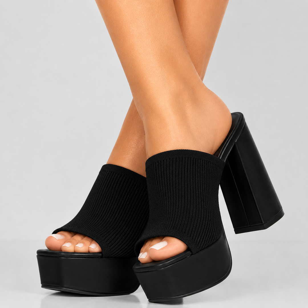 Milana Elastic Platform Heels