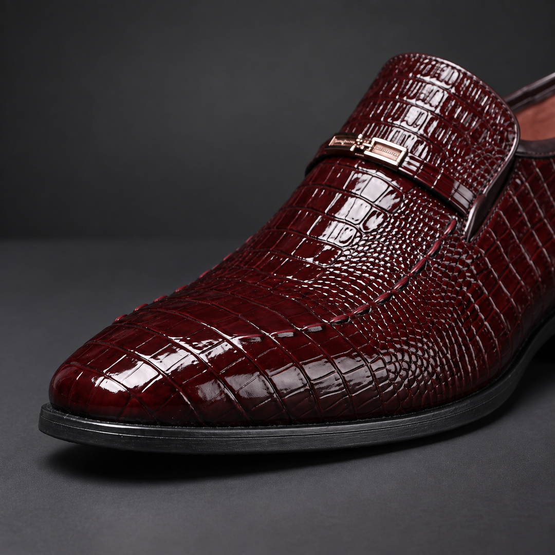 Valente Croc Loafers