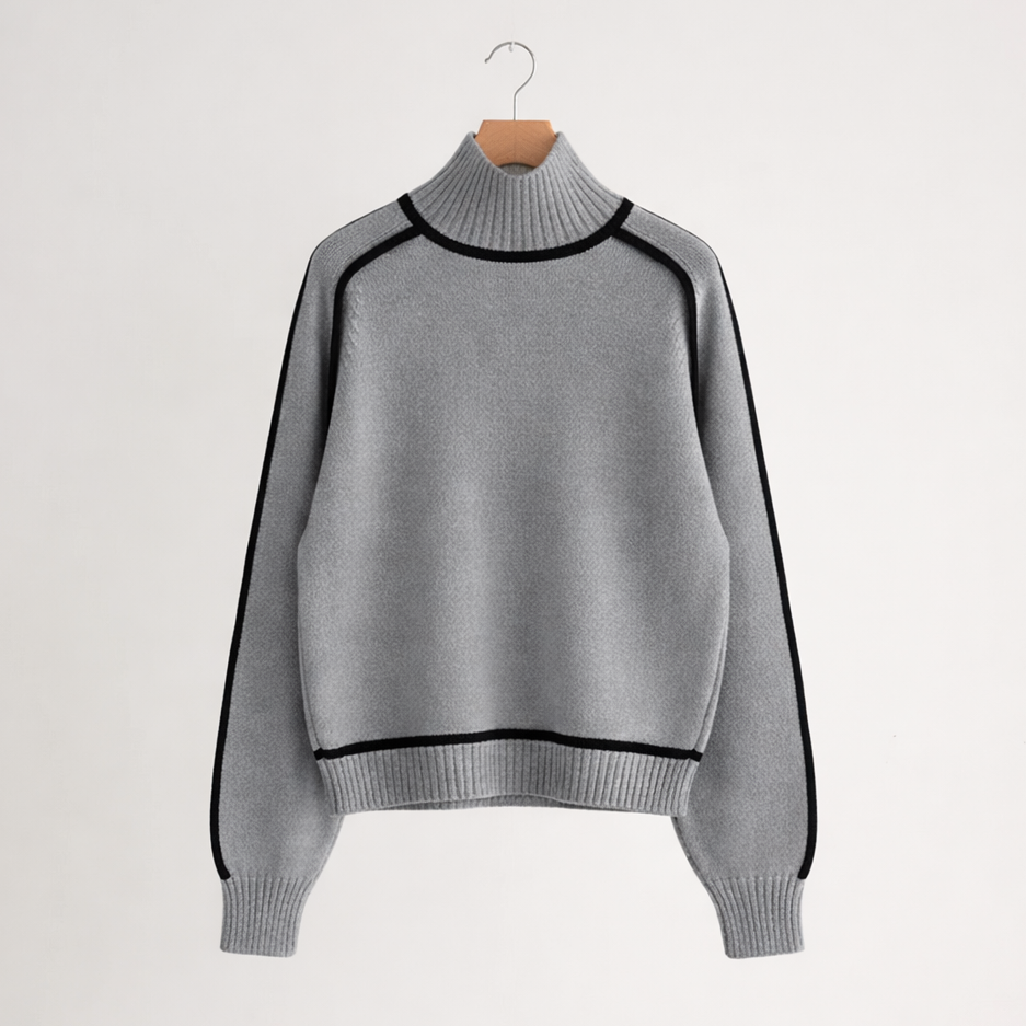 Madison Knit Turtleneck Sweater