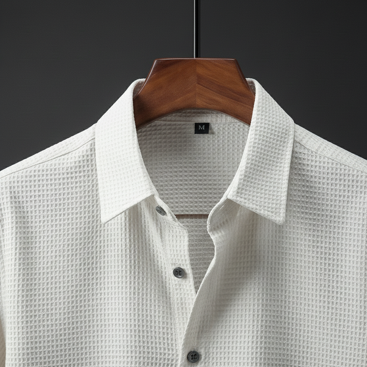 Monaco Waffle Button-Up