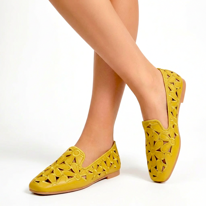 Claudine Floral Loafers