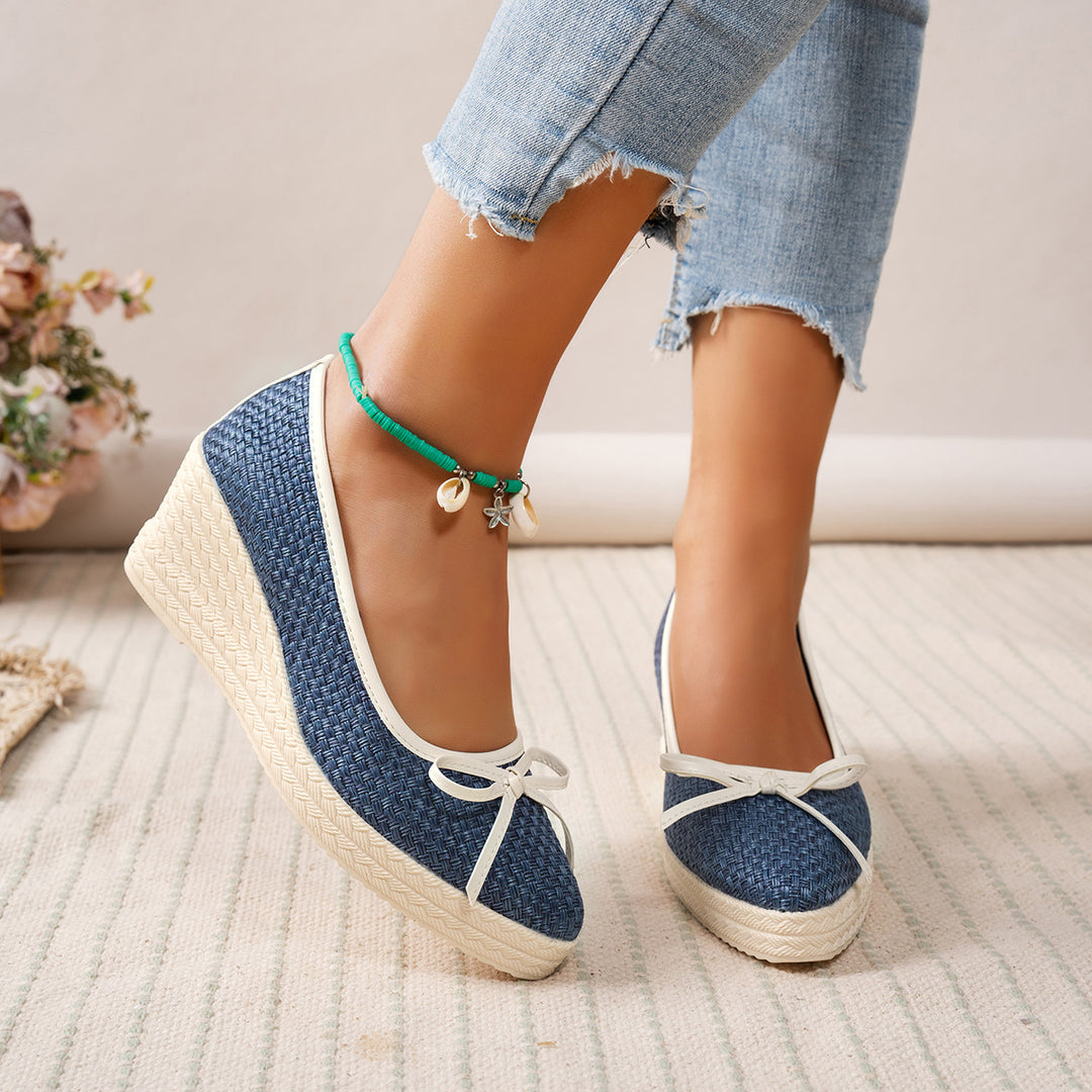 Bella Wedge Heels
