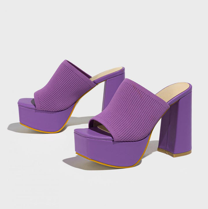 Milana Elastic Platform Heels