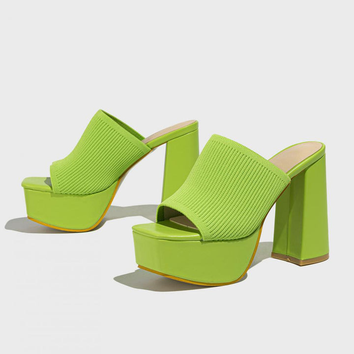 Milana Elastic Platform Heels