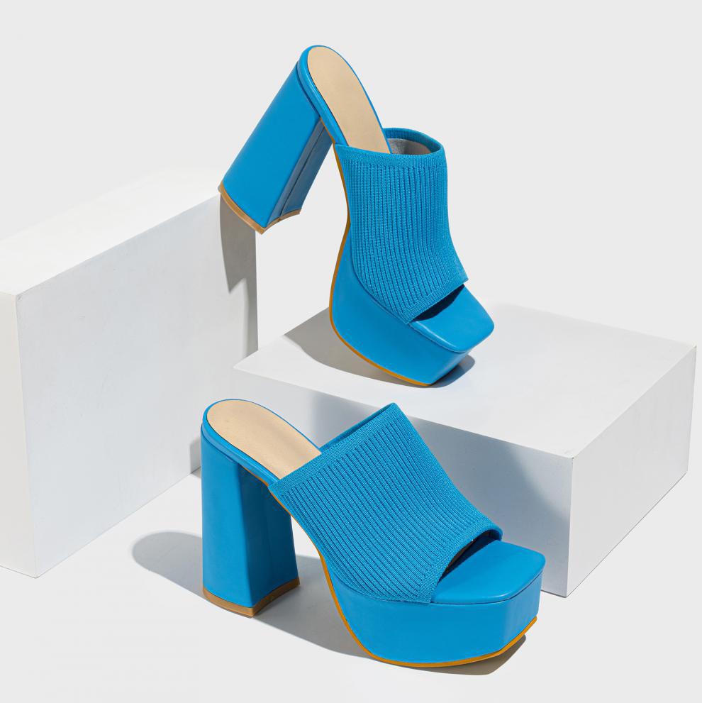 Milana Elastic Platform Heels