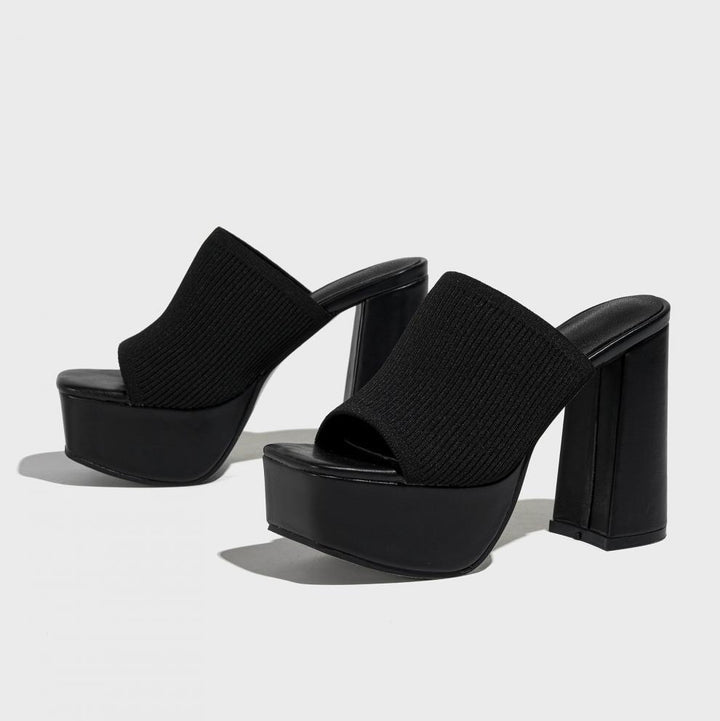 Milana Elastic Platform Heels