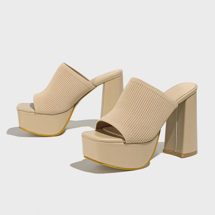 Milana Elastic Platform Heels