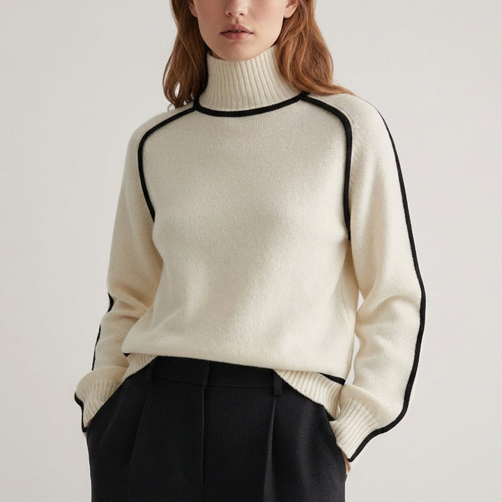Madison Knit Turtleneck Sweater