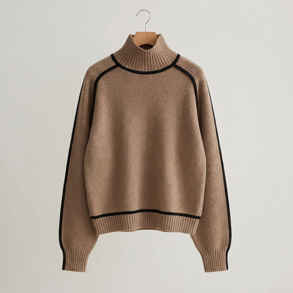 Madison Knit Turtleneck Sweater