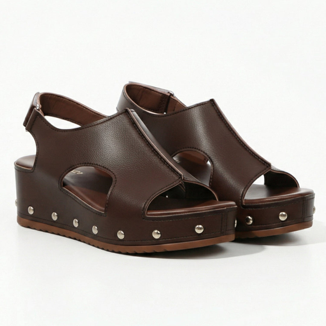Geneva Wedge Sandals