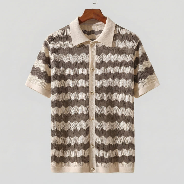 Marelli Knit Button-Up